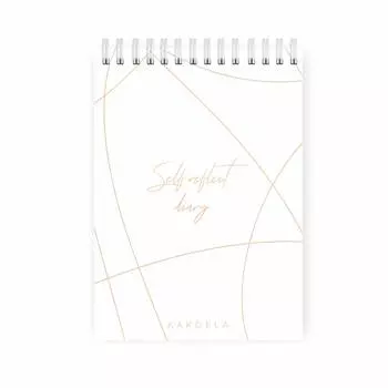 Дневник рефлексии "Белый персик" KAKDELA B6