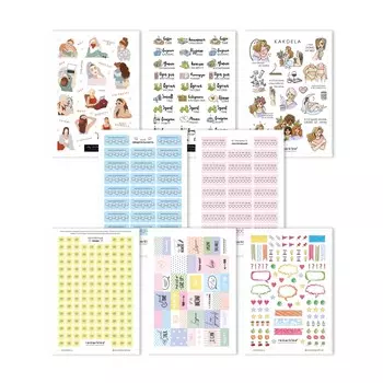 Набор стикеров "KAKDELA"