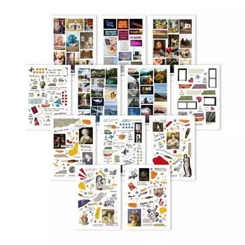 Набор стикеров "Коллажи"