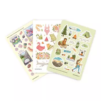 Набор стикеров "Летний отдых"