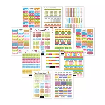 Набор стикеров "Практичный"