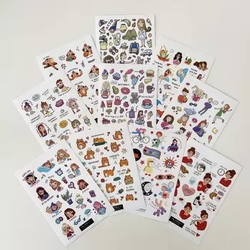 Набор стикеров "Забавный"