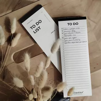 Настольный отрывной блокнот "To do" Aesthetic