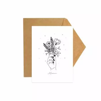 Открытка "Мечтай" с конвертом