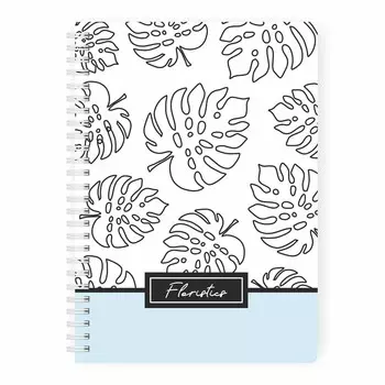 Планер день "Floristics" А5 (распродажа)