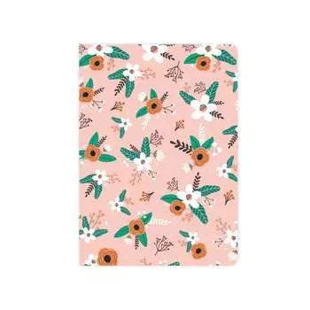 Планер на месяц "Flat flowers pink" Creative А5