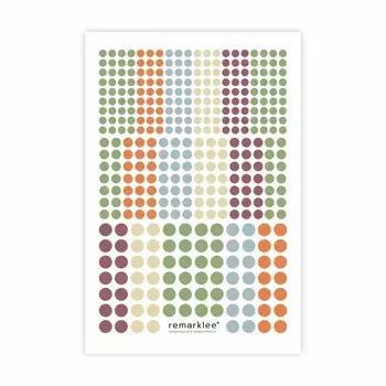 Прозрачный стикер Aesthetic "Кружочки"