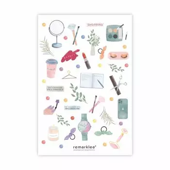 Прозрачный стикер "Beauty"