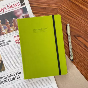 Салатовый еженедельник 3.0 Creative A5