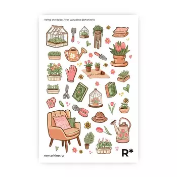 Стикер "Цветоводство"