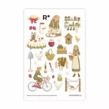 Стикер "Клубничное варенье"