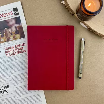 Вишнёвый еженедельник 3.0 Creative А5