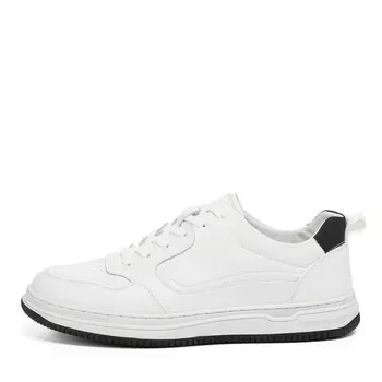 Белые кеды из кожи