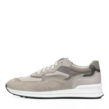 Бежевые кроссовки из нубука