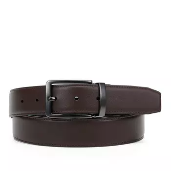 Черно-коричневый ремень