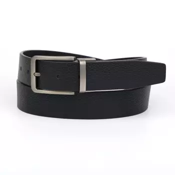 Черно-синий двусторонний ремень