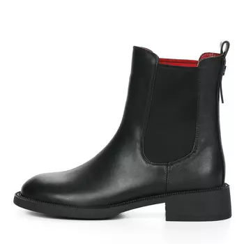 Черные ботинки челси из гладкой кожи