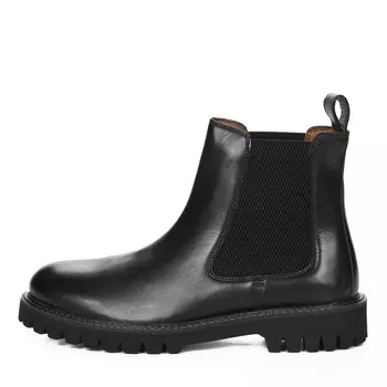 Черные ботинки челси из гладкой кожи
