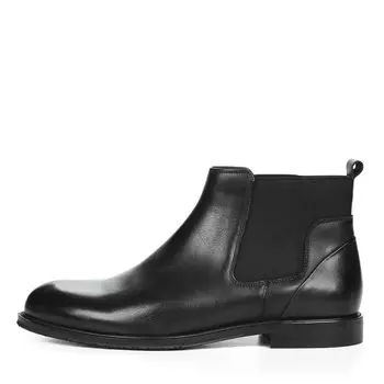 Черные ботинки челси из гладкой кожи