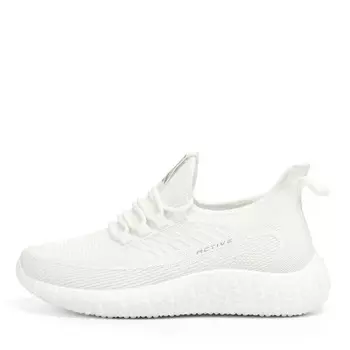 Черные кроссовки из текстиля