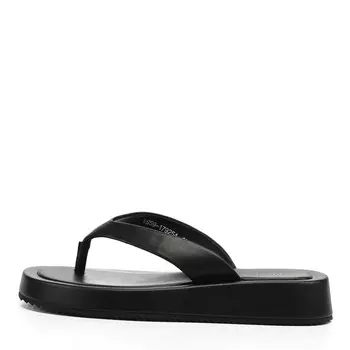 Черные сланцы из кожи