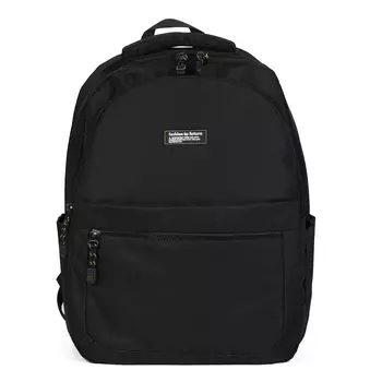 Черный городской рюкзак из текстиля