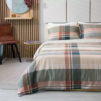 Комплект постельного белья 2 спальный, светло-коричневый