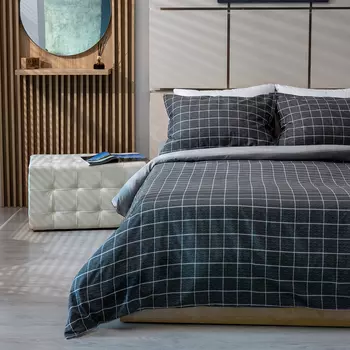 Комплект постельного белья 2 спальный, серый