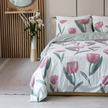 Комплект постельного белья 2 спальный, белый