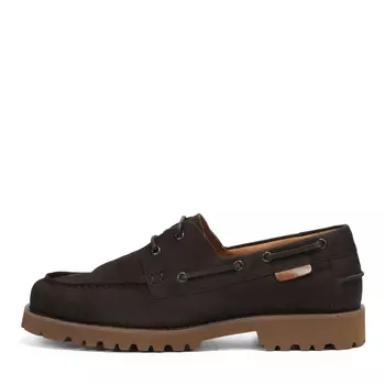 Коричневые топсайдеры из нубука