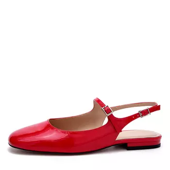 Красные слингбэки из лаковой кожи