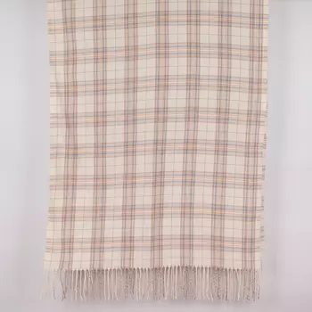 Палантин женский из полиэстера коричневый