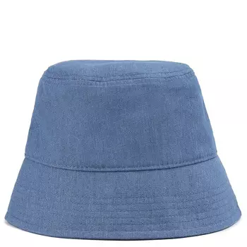 Панама летняя женская из хлопка голубая