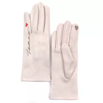 Перчатки женские белые