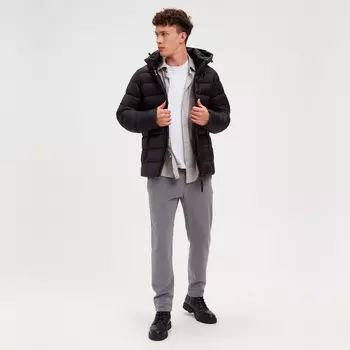 Пуховик мужской чёрный