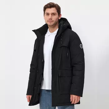 Пуховик мужской зимний чёрный