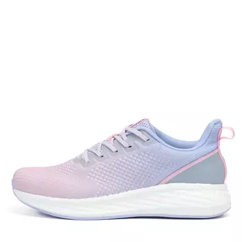 Розовые кроссовки текстиля