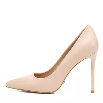 Розовые туфли лодочки из гладкой кожи