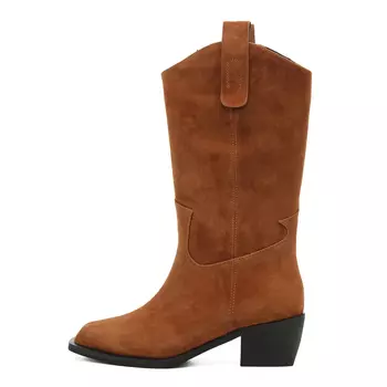 Рыжие казаки из натурального велюра