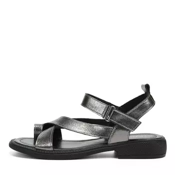 Сандалии из кожи бронзового цвета