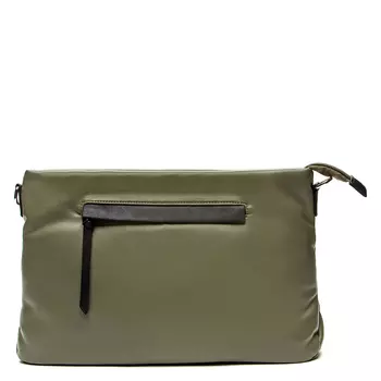 Сумка из экокожи цвета хаки