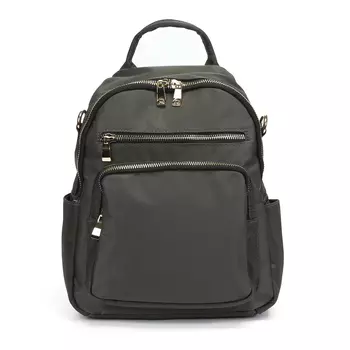 Зеленый текстильный городской рюкзак