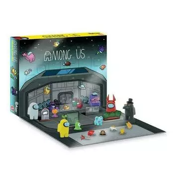 Адвент календарь/игровой набор сюрпризов Among us