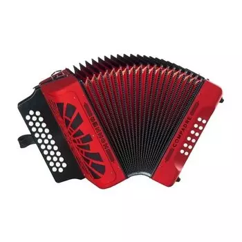 Аккордеон диатонический Hohner Compadre EAD red