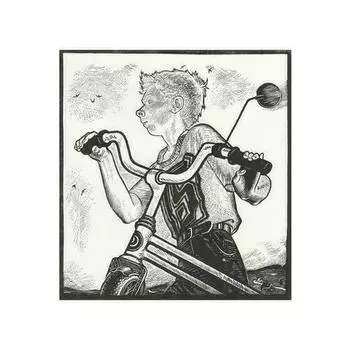 Арт-принт Somodernart "На холме" Евгения Крутова, А2