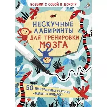 Асборн-карточки. Нескучные лабиринты для тренировки мозга