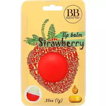 Бальзам для губ с ароматом клубники