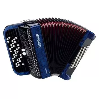 Баян Hohner Nova II 72 blue