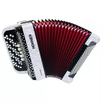 Баян Hohner Nova III 96 white