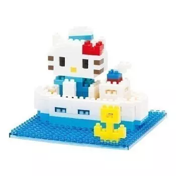 Блочный конструктор Nanoblock Hello Kitty в круизе